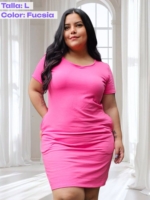 Vestido en Burda - Tallas M a la 5XL - Imagen 3