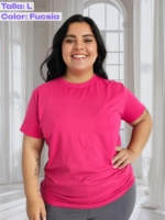 Básica larga en Algodón licrado - Tallas S a la 4XL - Imagen 21