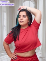 Básica corta en Algodón licrado – Tallas S a la 4XL - Imagen 21