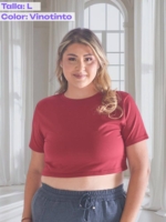 Básica corta en Algodón licrado – Tallas S a la 4XL - Imagen 24