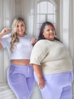 Básica corta en Algodón licrado – Tallas S a la 4XL