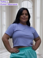 Básica corta en Algodón licrado – Tallas S a la 4XL - Imagen 9