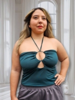 Top Atenas en Polilicra - Tallas XL a la 5XL