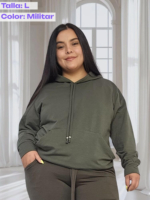 Chompa en Burda - Tallas L a la 5XL - Imagen 3