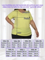 Set multiusos: Biker + Cuello v en algodon licrado - Tallas 2XL a la 5XL - Imagen 3