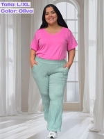 Pantalón en RIB - Tallas L a la 5XL - Imagen 9