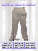 Pantalón en RIB - Tallas L a la 5XL - Imagen 14