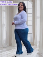 Pantalón en RIB - Tallas L a la 5XL - Imagen 7