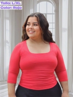 Top Menta en Piel de durazno - Tallas L a la 5XL - Imagen 5