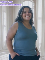 Top Almendra en Piel de durazno - Tallas L a la 5XL - Imagen 5
