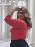 Top Menta en Piel de durazno - Tallas L a la 5XL - Imagen 7