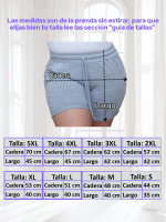 Short en RIB - Tallas 2XL a la 4XL - Imagen 6