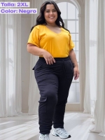 Jogger cargo en Burda algodón - Tallas XL a la 4XL - Imagen 12