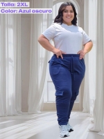 Jogger cargo en Burda algodón - Tallas XL a la 4XL - Imagen 7