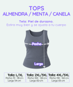 Top Menta en Piel de durazno - Tallas L a la 5XL - Imagen 10