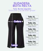 Sudadera Bota recta en Burda - Tallas 2XL a la 4XL - Imagen 14